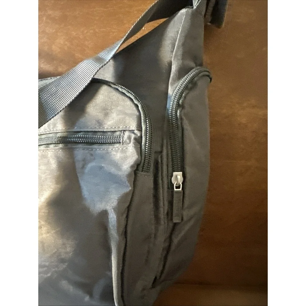 Biaggi Flexmates Convertible Crossbody | Lightweight RFID Blocking Hobo Grey